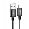 USB A tipo į „Lightning“ tipo laidas Hoco 2,4A 2 m X89 juodas