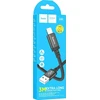 USB A tipo į „Lightning“ tipo laidas Hoco 2,4A, 3 m, X91, juodas