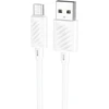 Cable USB A to Micro USB Hoco 2,4A 2 m X88 baltas