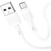 USB kabelis Hoco X83 microUSB baltas 1m