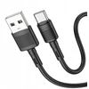 Cable USB A to USB C Hoco 3A 1 m X83 juodas