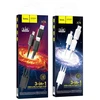 Laidas 3in1 USB A į Lightning / Micro USB / USB C Hoco 2A X74 1 m juodas