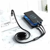 Laidas 3in1 USB A į Lightning / Micro USB / USB C Hoco 2A 1 m X78 juodas