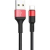 USB kabelis Hoco X26 Xpress type-C juodas-raudonas 1m