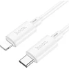 USB kabelis Hoco X88 "USB-C (Type-C) - Lightning" (20W) 1m baltas