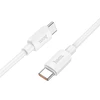 USB C į USB C laidas Hoco PD 6A 100W 1 m X96 baltas