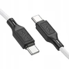 USB-C laidas į USB-C Hoco 3A 60W 1 m X90 baltas