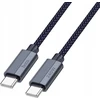 USB C į USB C laidas Hoco QC3.0 PD 5A 240W 1,8 m U134 tamsi mėlynas