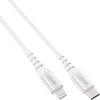 USB kabelis InLine USB- C - Žaibas 2 m sidabro (31460C)