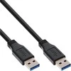 InLine USB 3.0 kabelis, nuo A iki A, juodas - 5m