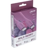 USB laidas InLine USB-C - USB-C 0,5 m Violetinis