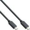 InLine USB 3.2 Gen.2 laidas, USB Type-C kištukas/vyriškas, juodas - 2m