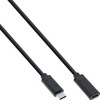 USB kabelis InLine USB-C - USB-C 1,5 m Juodas (35774)
