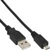 InLine Micro-USB 2.0 kabelis USB-A iki Micro-B – 1,5 m