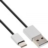 USB kabelis InLine USB-A - USB-C 1,5 m Juodas (35834)