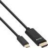 USB kabelis InLine USB-C - HDMI 3 m Juodas (64113)