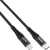 USB kabelis InLine USB- C - Žaibas 1 m juoda (31450D)