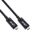 Kabelis USB InLine USB-C - USB-C 10 m Juodas (35799A)