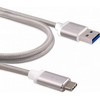 USB kabelis Innergie USB-A - USB-C 1 m Sidabrinis (3082186500)