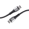 Kabelis USB Intenso USB-C - USB-C 1 m Juodas (7900600)
