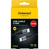 USB laidas Intenso USB-C - USB-C 2 m Juodas (7914000)