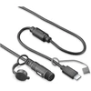 Interphone USB domofono kabelis, maitinamas SYNC 70E kabeliu, USB-C