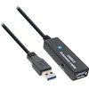 USB kabelis InLine USB- A - 15 m Juoda (35656)