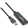 USB kabelis InLine USB- A - 15 m Juoda (35656)