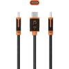 Kabelis USB j5create USB-C 100W Sinchronizavimo ir įkrovimo kabelis (JUCX25L18-N)