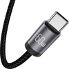 Jellico B27 USB-C - USB-C PD 60W kabelis 1m juodos spalvos