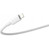 Jellico B1 Izturīgs-Mīksts iPhone un iPad Lightning uz USB Datu un Ātrā Lādētāja Vads 1m Balts