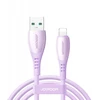 Joyroom S-A59 Vibrant Series 3A USB-A - Lightning kabelis 1.2m - violetinė