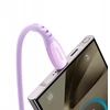 Joyroom S-A59 Vibrant serijos 3A USB-A - USB-C kabelis 1.2m - Violetinė