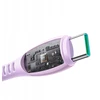 Joyroom S-A59 Vibrant serijos 3A USB-A - USB-C kabelis 1.2m - Violetinė