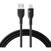 Joyroom Premium Series A13 USB-A / Lightning 2.4A kabelis 2m – juodos spalvos