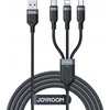 Daugiafunkcinis laidas, serija 3w1 Joyroom USB-A – Lightning / USB-C / mikro USB 1.2 m S-A18 (puikus)