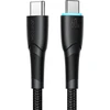Laidas USB-C į USB-C Joyroom SA32-CC3 Starry, 60W, 1m juodas