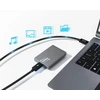 USB kabelis 2x USB-C USB TYPE-C kabelis 40 Gbps duomenų perdavimui USB4 + 100 W įkrovimas / BC600