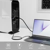 USB kabelis 2x USB-C USB TYPE-C kabelis 40 Gbps duomenų perdavimui USB4 + 100 W įkrovimas / BC600