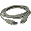 Lama Plus USB kabelis (2.0), USB A M - USB B (M), 3m, juoda