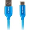 LANBERG CA-USBO-22CU-0018-BL laidas Premium Quck Charge 3.0 USB-C M A M 1,8m Mėlyna