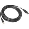LANBERG CA-USBA-10CC-0050-BK Lanberg kabelis USB 2.0 AM-BM 5m juodas