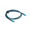 Lanberg | USB-C M/M 4.0 LAIDAS 240W 8K 60Hz | CA-CMCM-44CU-0005-BK