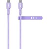 Kabelis USB Laut LINK USB-C to USB-C 1.5m 60 Watt violetinė