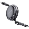 Kabelis USB Lenyes USB-A + USB-C - USB-C + Lightning 0.95 m Juodai-pilka