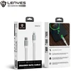 USB laidas Lenyes USB-C - Lightning 1 m Baltas