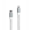 USB laidas Lenyes USB-C - Lightning 1 m Baltas