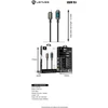 Kabelis USB Lenyes USB-C - Lightning 1.2 m Juodas