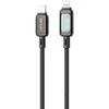 Kabelis USB Lenyes USB-C - Lightning 1.2 m Juodas