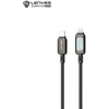 Kabelis USB Lenyes USB-C - Lightning 1.2 m Juodas